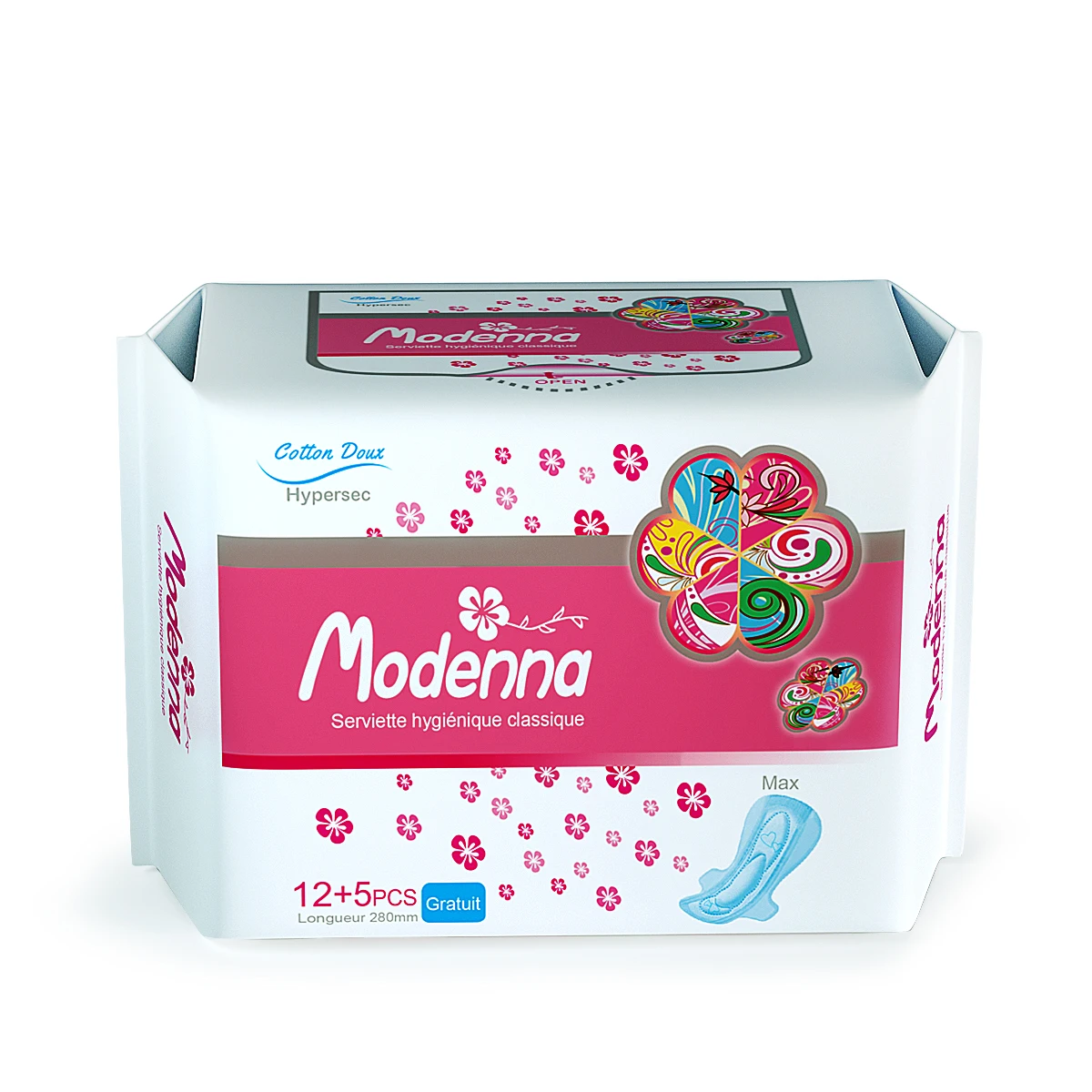 Women health care sanitary napkins menstrual period disposable super thick women sanitary pads with soft surface