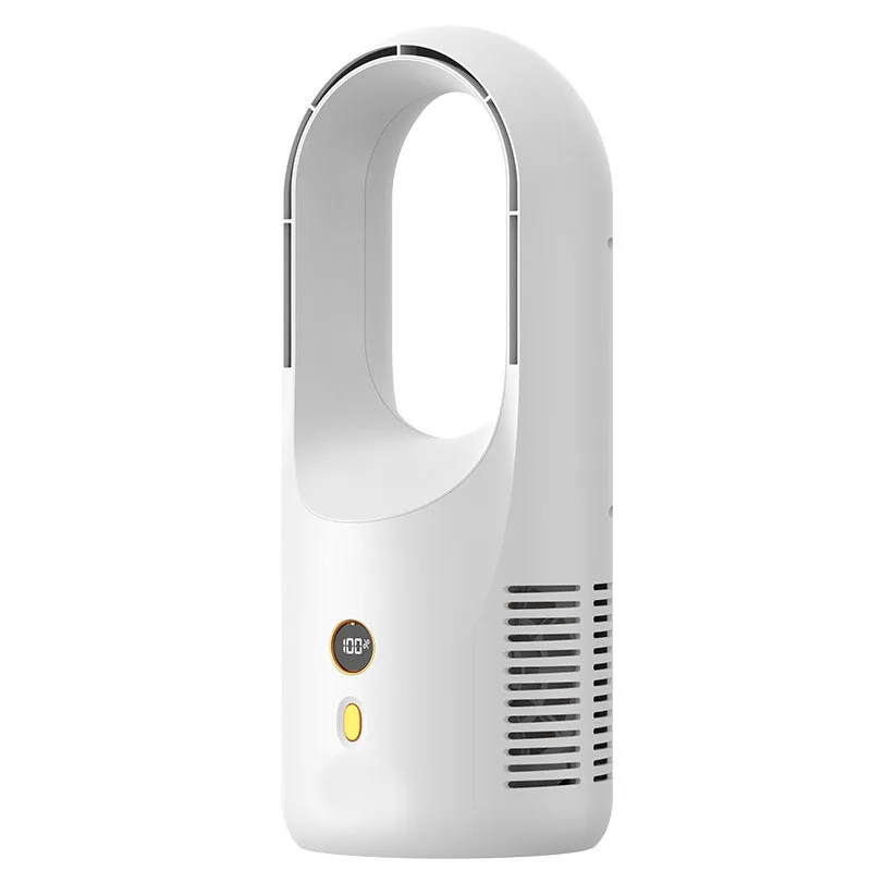 USB charging blower Vertical Portable fan with aromatherapy Bladeless fan Dormitory small turbine desktop electric fan