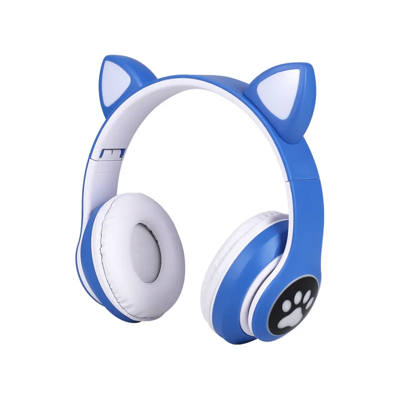 iStapromo Gifts Cat Ear Wireless Headphones Auriculares Fone De Ouvido Wireless Headphone Ear Headset STN28 PRO Cute for Girls