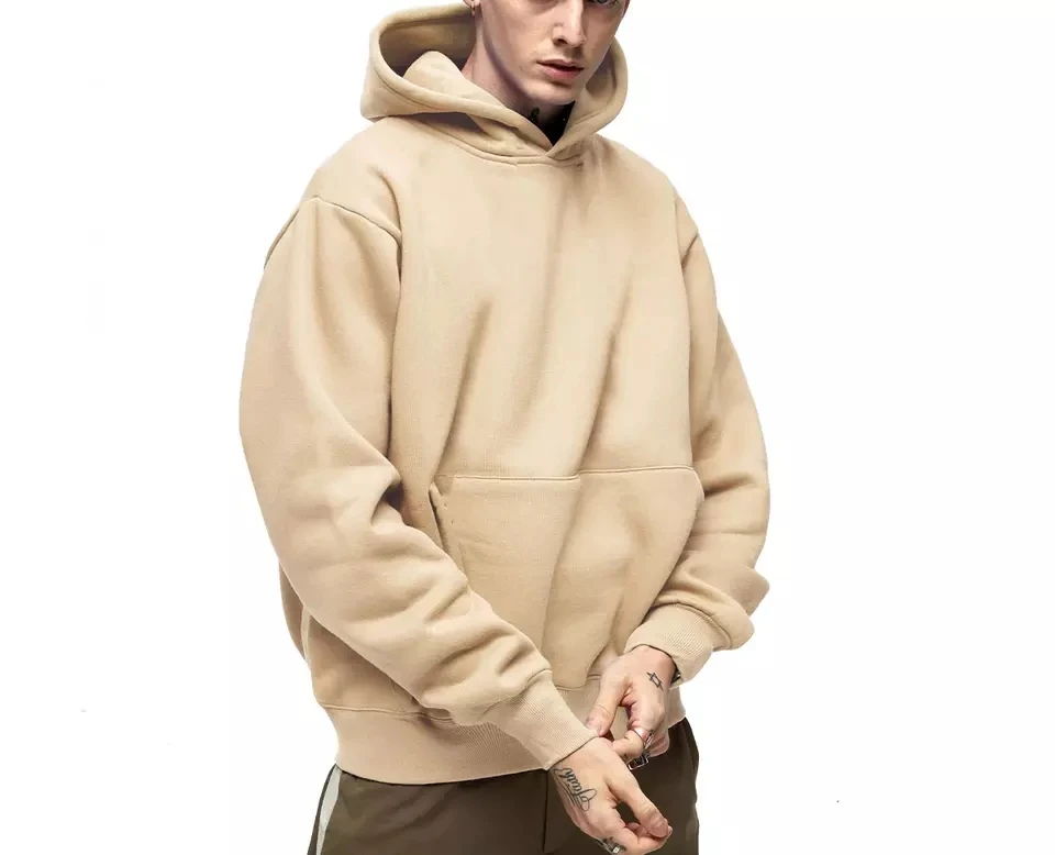 wholesales Hoodies athletic high  quality  Various Colored 100% Cotton Hoodie Streetwear Oversized Cotton Heavyweight Hoodies