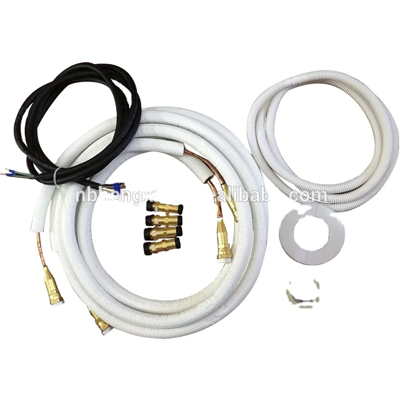 mini split system  insulated line set 1/4 1/2 Insulated installation kit  for mini split air conditioner