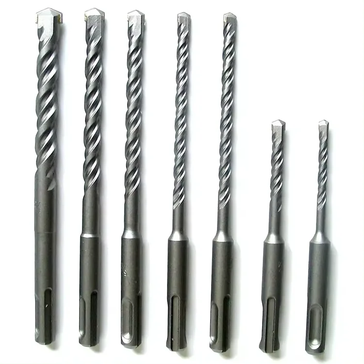 SDS PLUS 4 Cutter Full Carbide Tipped Hammer Drill Bit for Brick Stone and Concrete