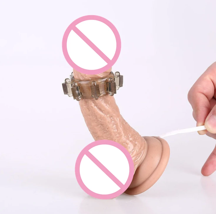 Silicone Durable Penis Ring Adult Men Ejaculation Delay Cock Rubber Rings Penis Enlargement Sex Toys For Male Sex Rings
