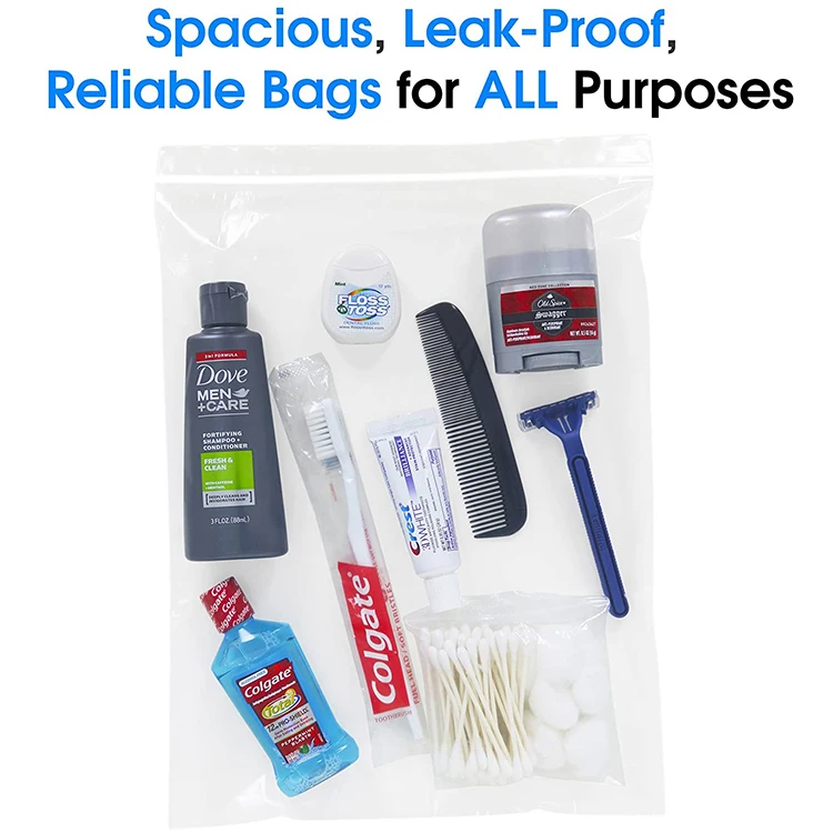 Good Quality Industrial PE Plastic Narrow Long Ziplock Bags