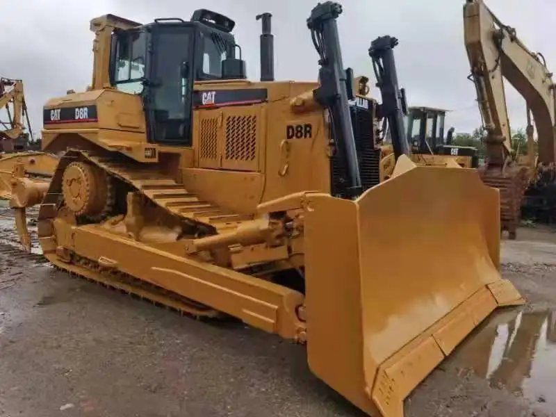 Cheap good Used Cat d6r /d7r/d8r crawlered bulldozer /  tractor with good working condition used in farming  caterpillar tools