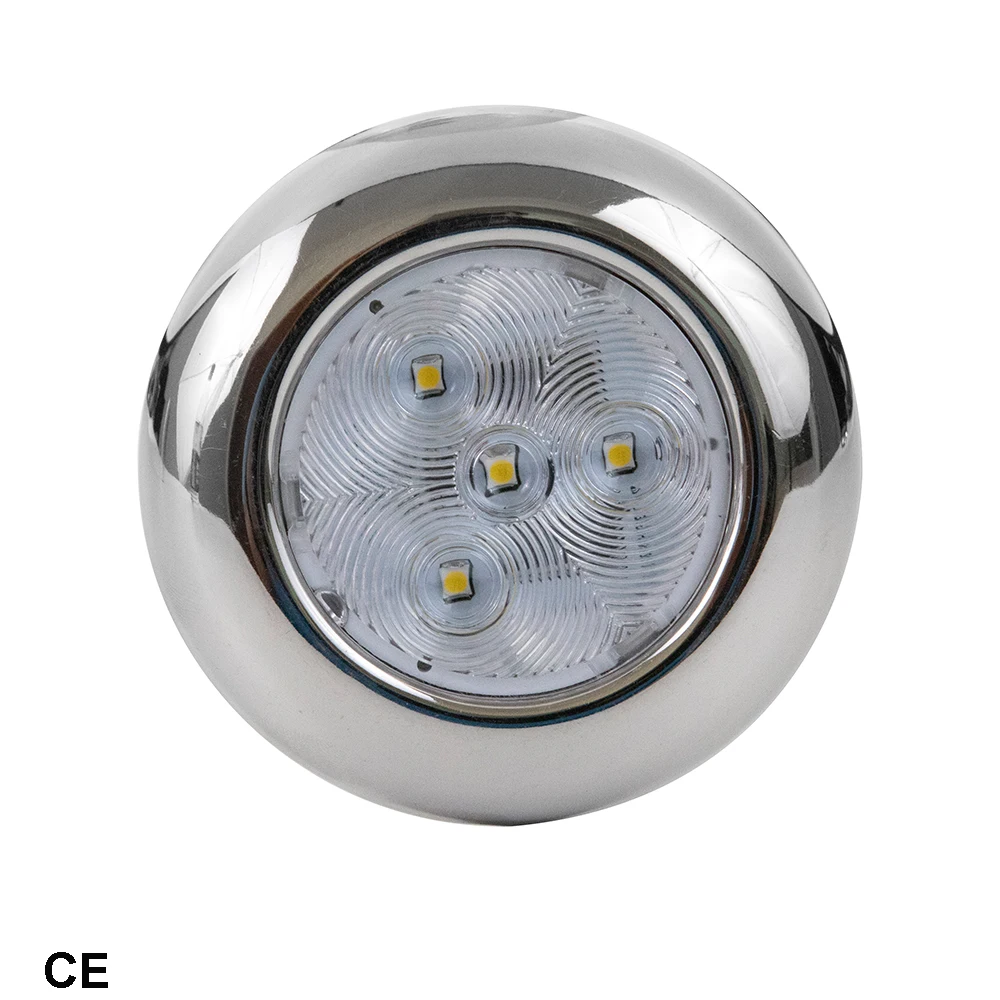 Круглый светодиодный потолочный светильник 3 дюйма, морской свет