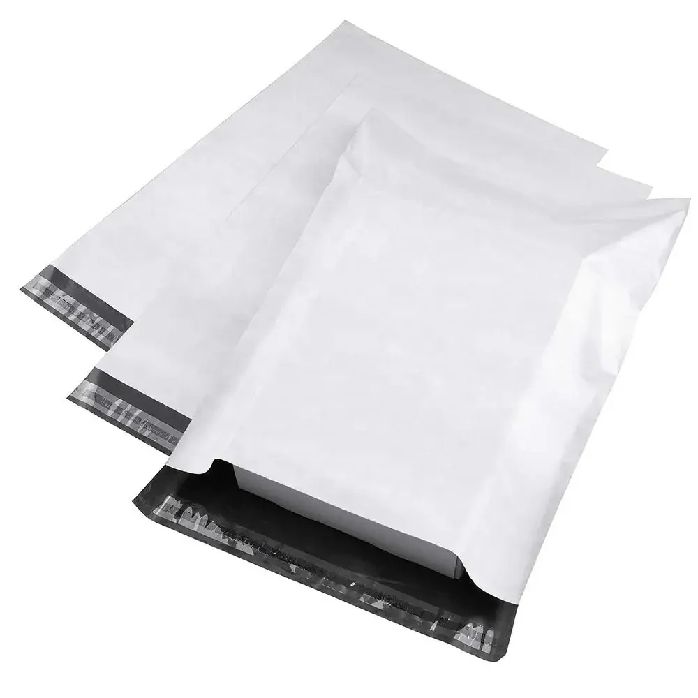 Custom Logo Printed Plastic Packaging Compostable Shipping Envelopes Courier Mailing Bag Handheld Navy Blue Poly Mailer