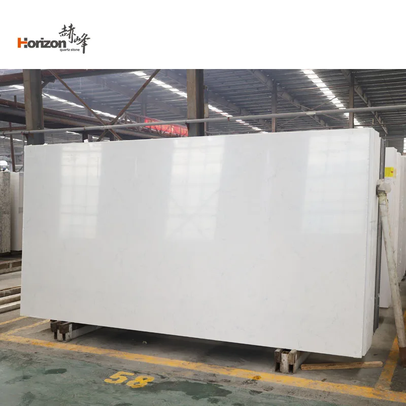 Artificial stone Solid Surface calacatta quartz countertops panel slab Artificial Quartz Stone Slabs