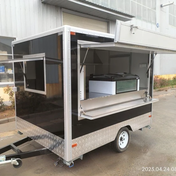 YITUO machinery Food concession trailer specialized on building catering business multi function trailer cart