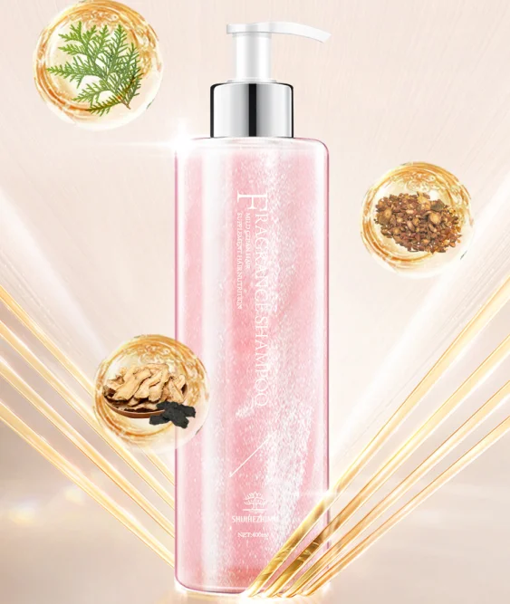 Custom Logo Private Label OEM Anti-itching Oil Control Anti-dandruff Smooth Fragrance Cruelty-free Hair Shampoo