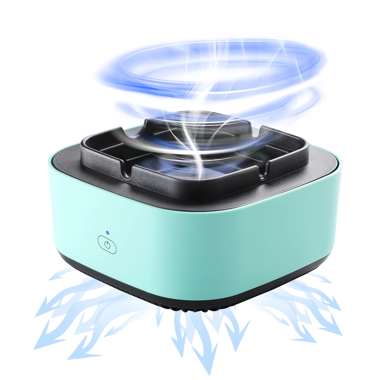 Cigarette Smart Ashtray Air Purifier Smoking Portable Purifier  To Hold For Car Restaurant Cigar Ashtray Smoking Accessories