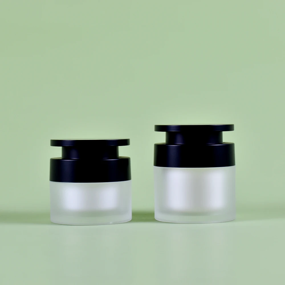 Kinpack New Type with Special Shape Cap Luxury Plastic Acrylic Jar Skin Care Packaging Empty Cream Cosmetic 30/50g