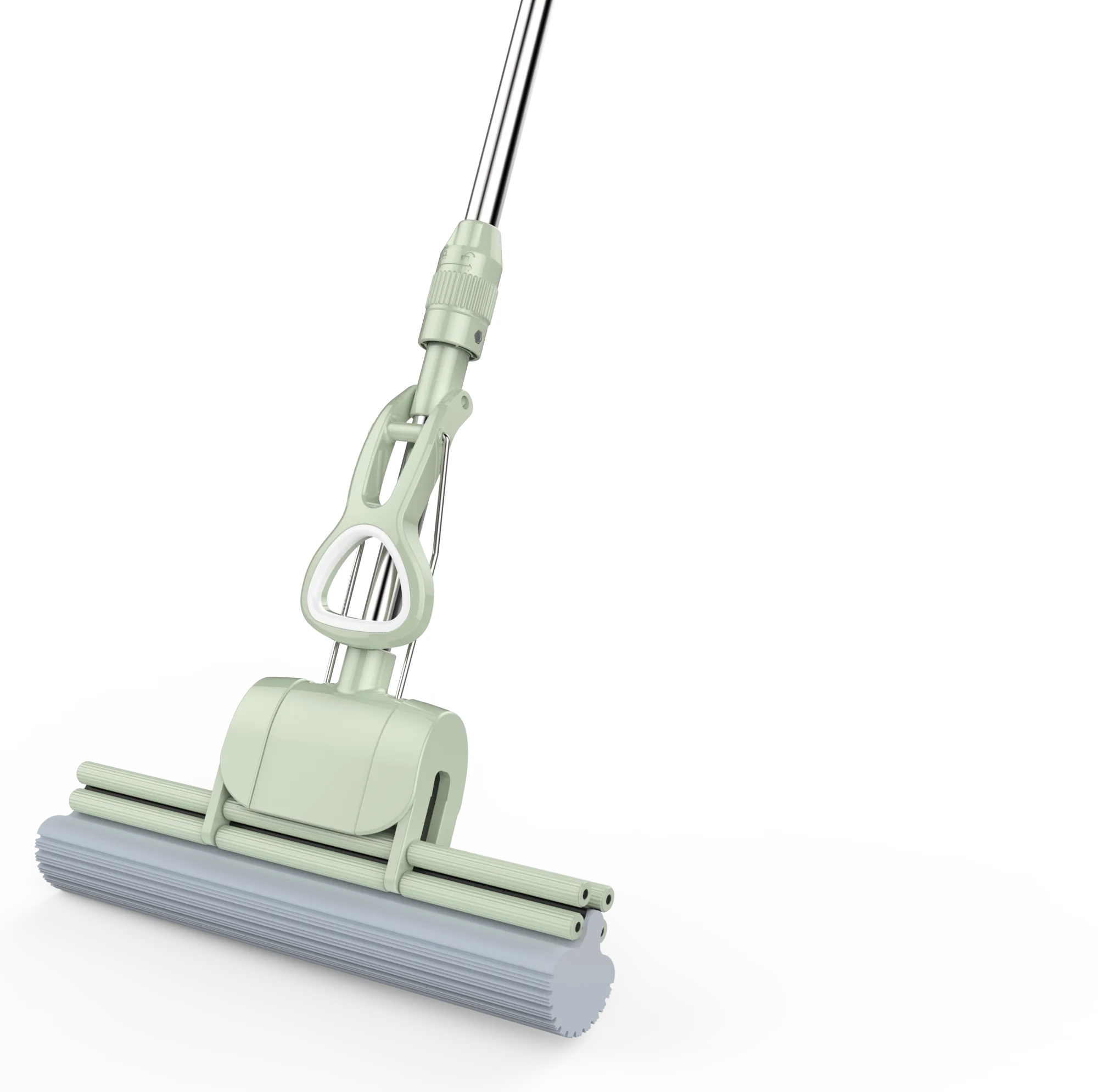 
Sponge pva twist cleaning mop mob double roller with bucket for household floor 