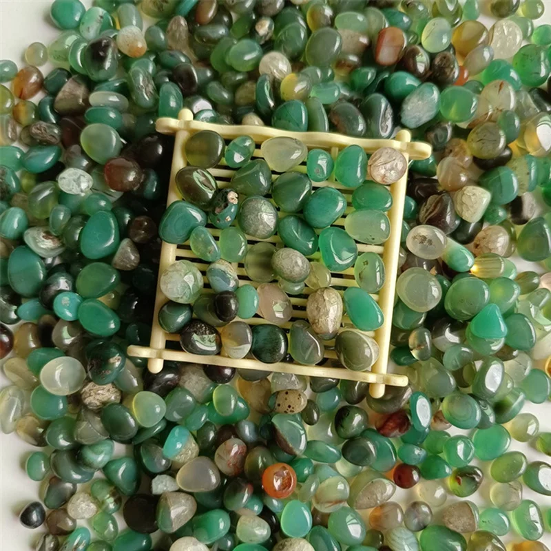 Стеклянные плоские бусины