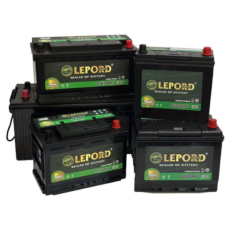 Factory MF thailand car battery 12V DIN75 57539 651 652 657 75AH  lead acid car auto battery