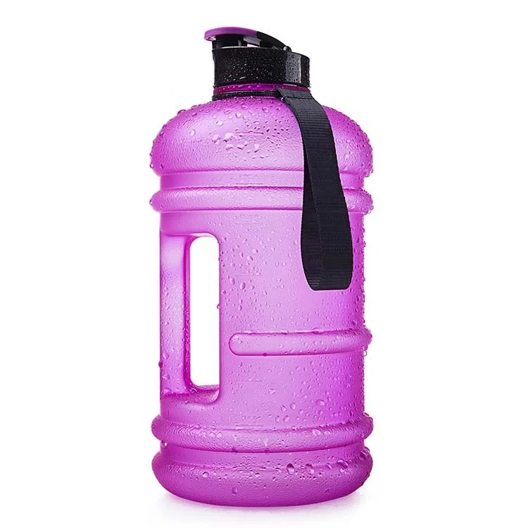 Wholesale 2.2 Litre Matte Color Dishwasher Safe Tritan Sport Water Bottle With Pravite Label