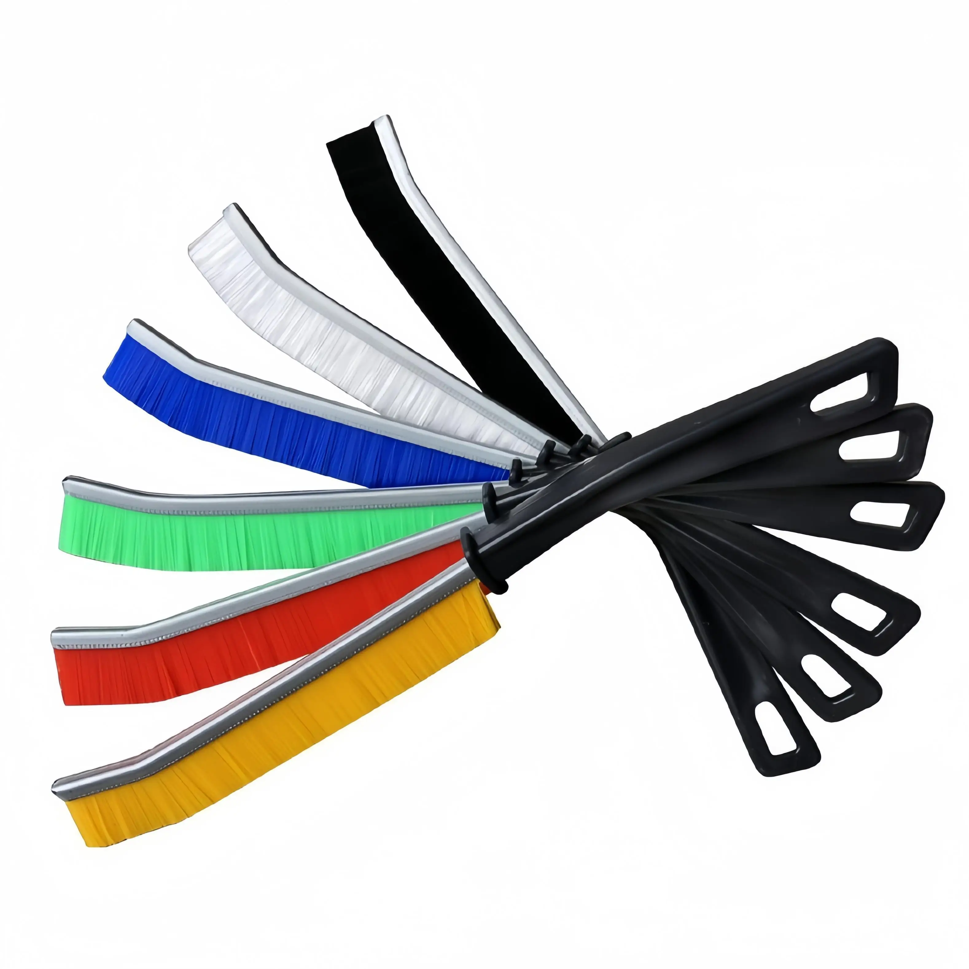 Colour Gap Cleaning Brush Scrub Brush Deep Tile Joints Stiff Angled Bristles for Bathtubs Kitchens Multi-Surface Household Clean