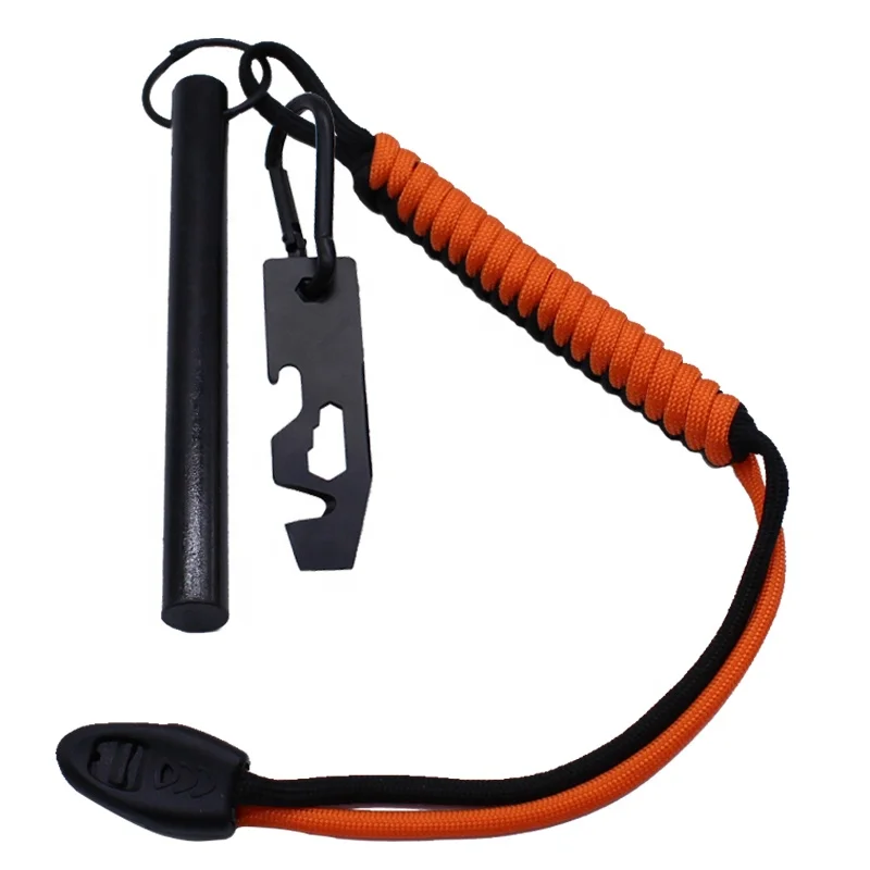 Водонепроницаемая Ферро-удочка комплект для восстановления огня из Кремневого камня стартер сумки передач