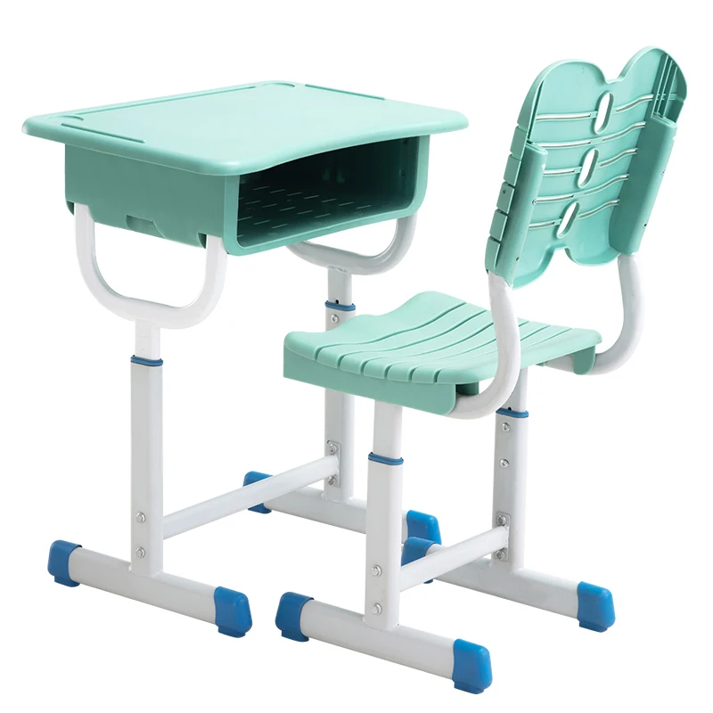 
furniture manufacturer Cheap classroom student desk High quality School desk and chair set 