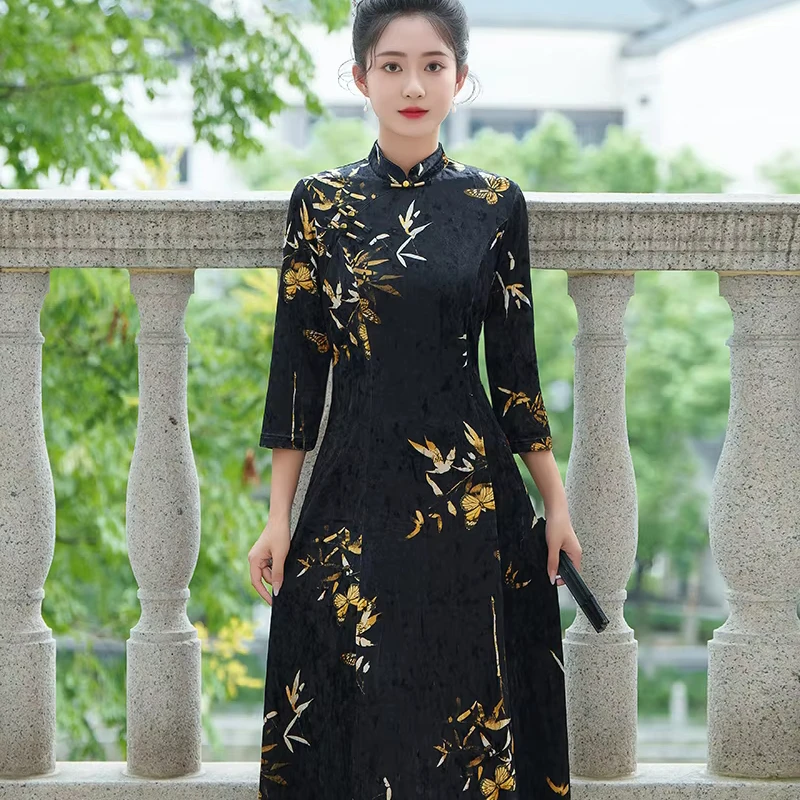 Complete Specifications cheongsam dress chinese traditional women Cheongsam dress
