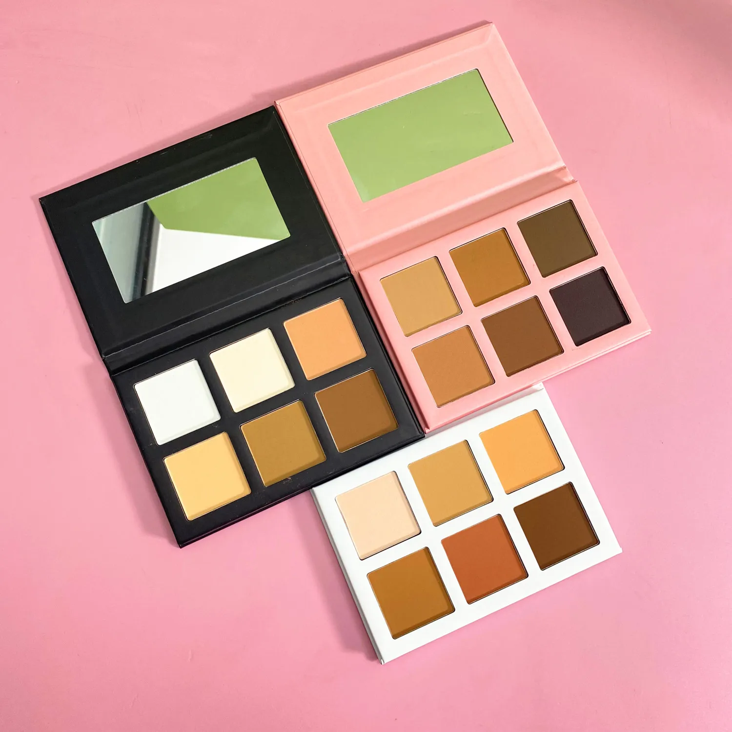 Custom Diy Blush Palette Talc-Free High Pigment Multi-use Face Makeup Vegan Waterproof Private Label Blusher Palette