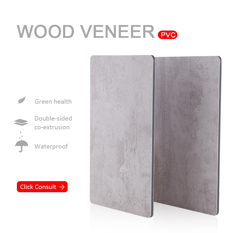 Light weight Customized pattern board interior pvc marble board