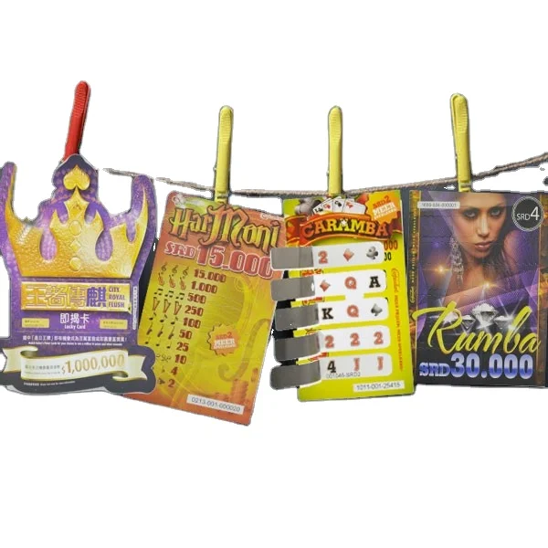 Custom One Window Pull Tab Tickets Print Pull Tab Card Bingo Pull Tab Tickets