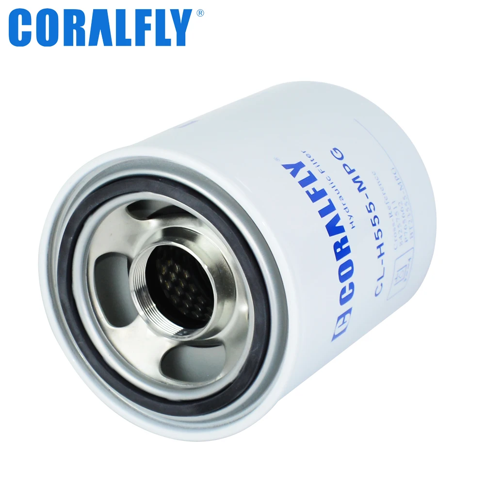 Фильтр гидравлический BT23555-MPG дизельного двигателя для экскаватора Coralfly P765662 SH63736 W14005 57794 84257511
