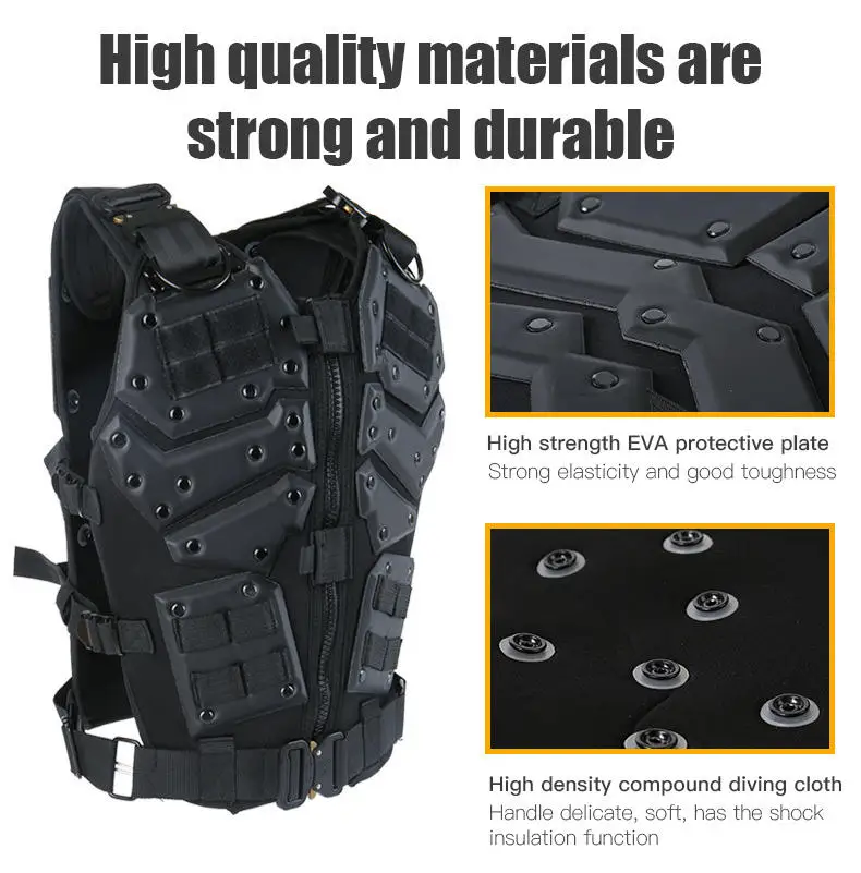 High Quality Security Guards Safety Custom Weight Plate Carrier Tactical Modular Belt Vest