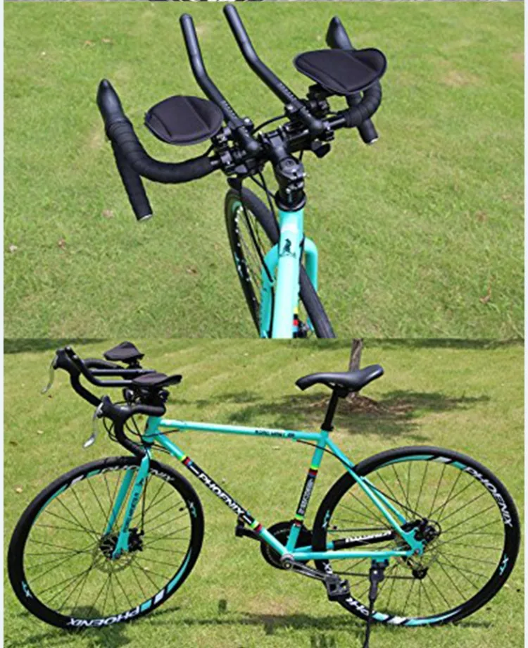 Clip-On ridingTime Trial TT Tri Bar - Triathlon Handlebar, bicycle rest handlebar