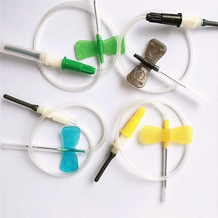 Medical 18g sterilize venous butterfly needle