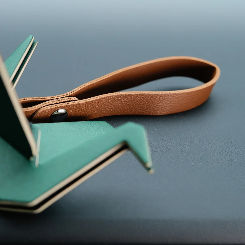 Hanging Car Air Freshener Paper Crane Car Mirror Decor Hanging Car Diffuser Air Freshener Hanging Decorations Auto Accessories