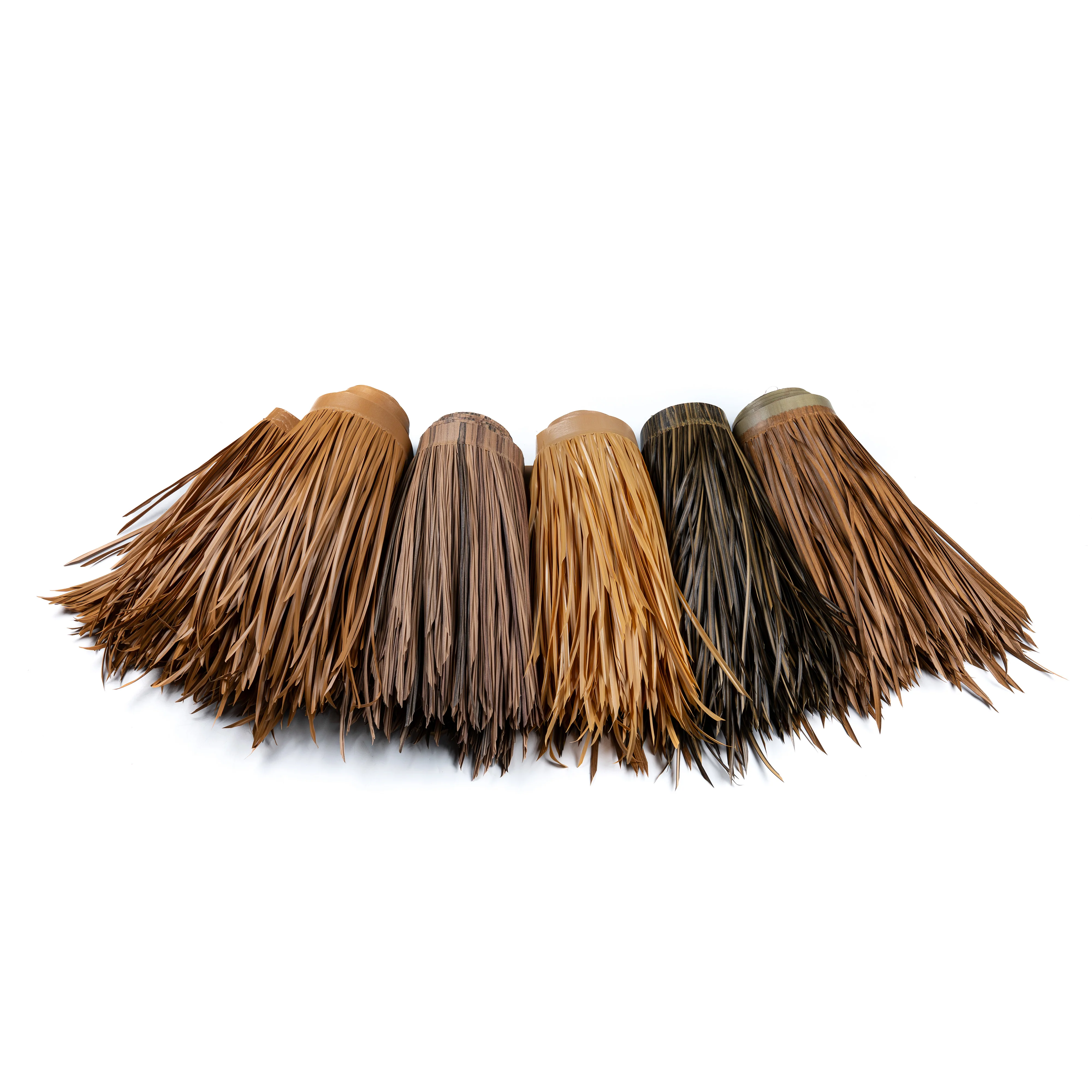 Hot-Selling Easy Installation Uv-Resistant PA Artificial Thatch Roof Tiles Roof Thatch