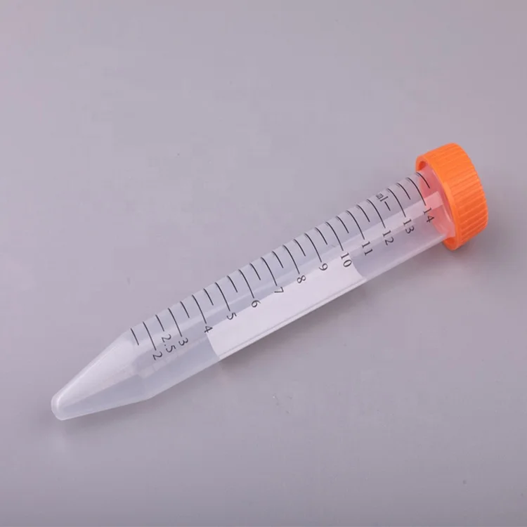 Lab Consumable Nonpyrogenic Plastic  Graduated Sterile 15ml 50ml Centrifuge Tubes