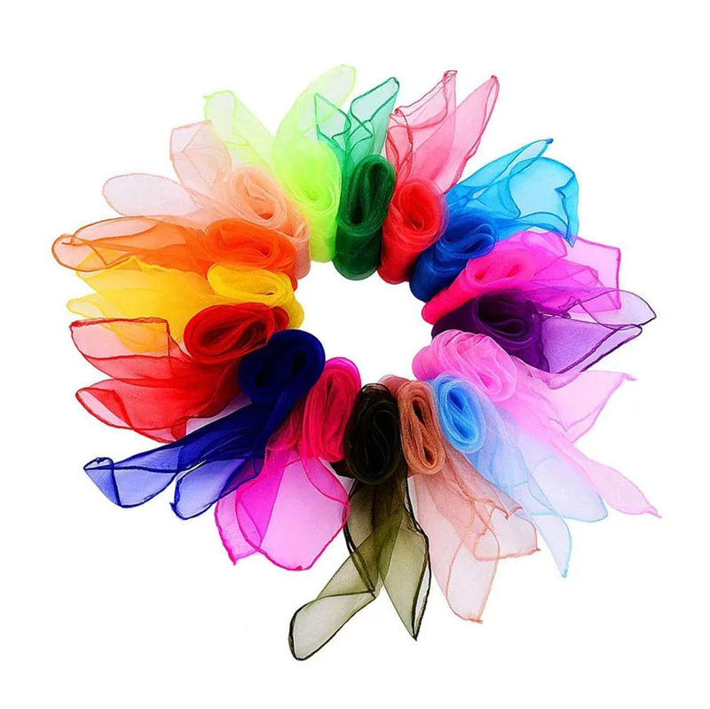 magic chiffon balance training belly dance sensory juggling scarf for kids
