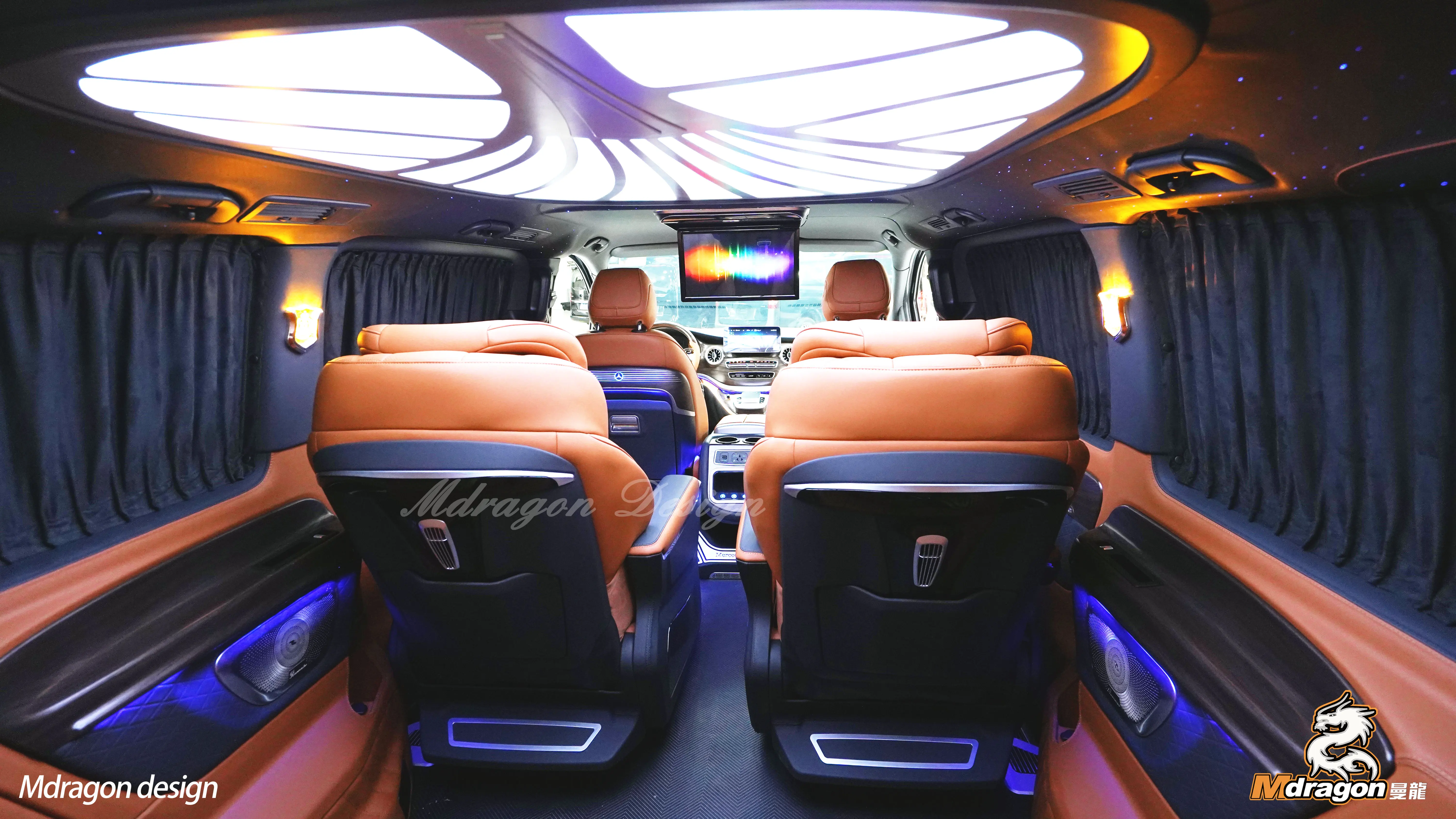 Madly No.990-China Customized Business Luxury VIP Vito W447 Seats For Mercedes Benz Vito Seat for Benz Vito interior Conversions