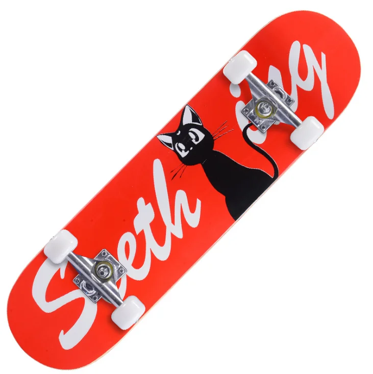 
Professional Wooden Wholesale Custom Wheels Blank Trucks Complete For Adults Boys Skateboard Rack 