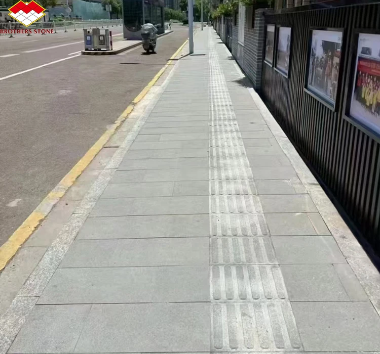 Brothers Stone Flamed Grey Granite Slab Paving Tiles Honed Natural Stone Driveway Pavers Sidewalk Granite Floor Tiles