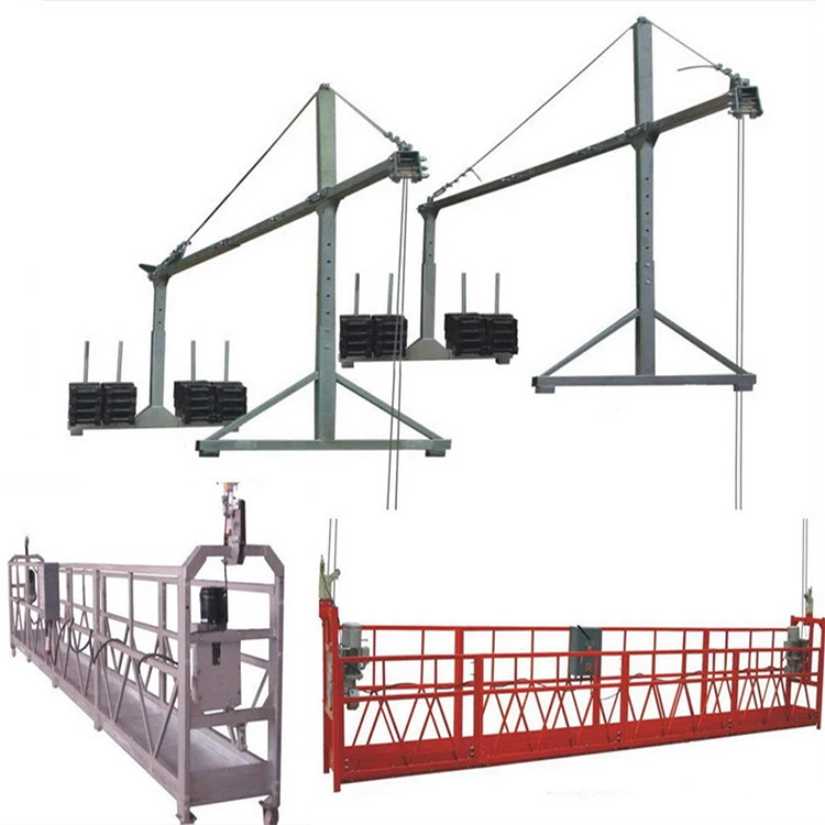 zlp suspended personnel platform zlp1000 electric suspending cradle zlp1000 steel suspended working platform / stand how zlp1000
