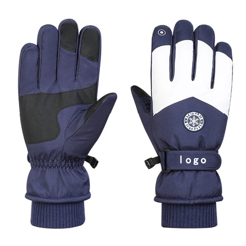 Men Women Waterproof Rechargeable Battery Sport Snowboard Motorcycle Racing Cycling Winter Ski  Gloves