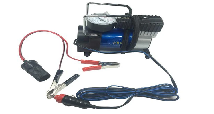 DC 12V Air Compressor Inflatable Pump For Balloon / Rubber Dinghy / Life Raft / Inflator Bed/kayak/ Canoeing/ Swimming Ring