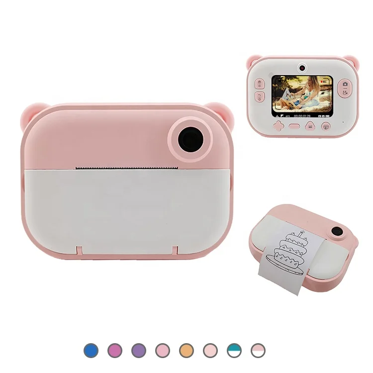 Kids Instant Camera Phone Instant Camera Black White Toy Camera for Children