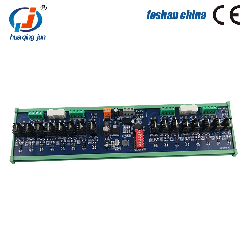 16-Channel RS485 Communication Expansion PLC DC Amplifier Board Modbus Protocol 485 Data Collector With Timeout Detection