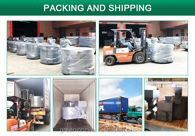 high efficiency biomass heating furnace wood pellet aluminum furnace