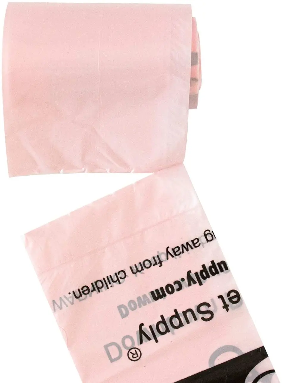 Eco Friendly 100%  Compostable Pet Dog Poop Bags Custom Printed Powerful Biodegradable For Pet Poop