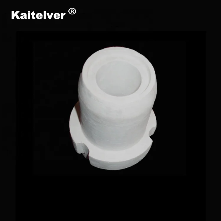 Mullite ceramic nozzle cup and pouring taps/cup for aluminium investment casting