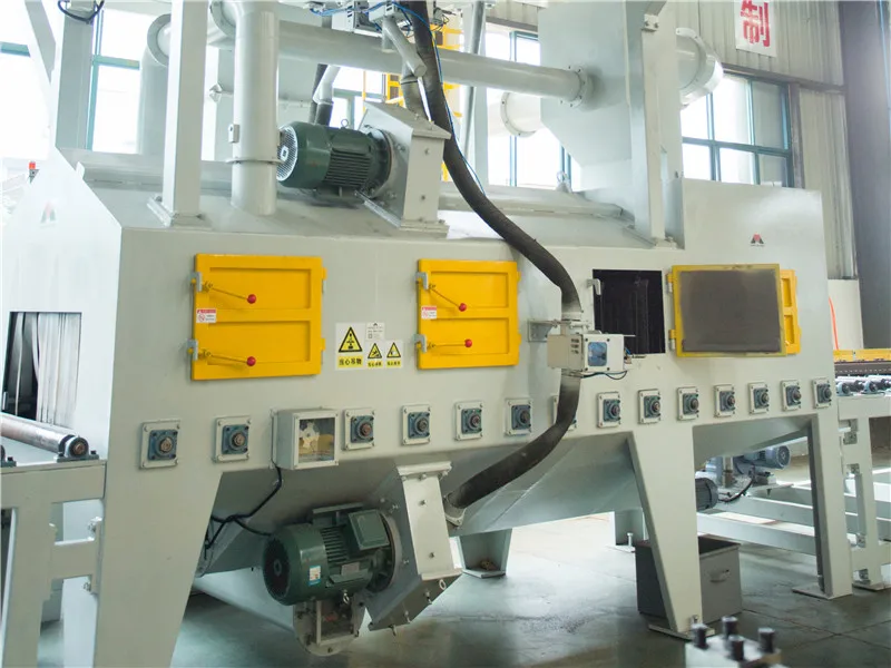 Pass Type Shot Blasting Machine for several steel materials