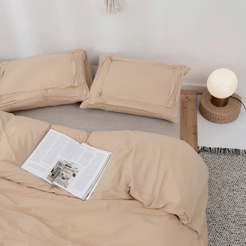 King size 100% cotton bed sheet bedding set duvet cover set bedding