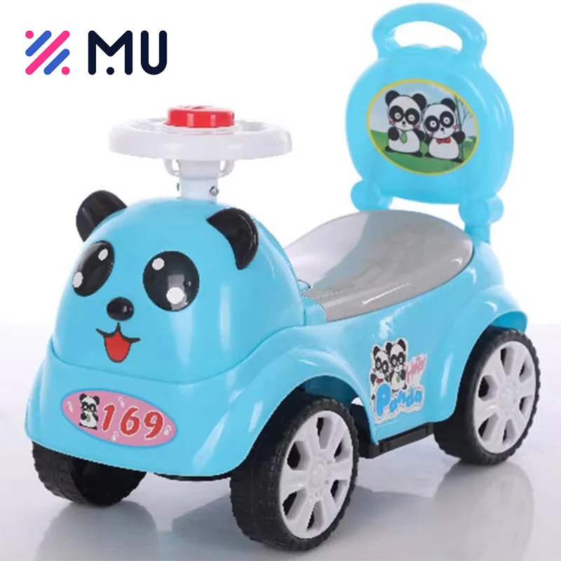 Wholesale Popular Push Slide Toy with Music Light Ride-On Cars for Toddlers
