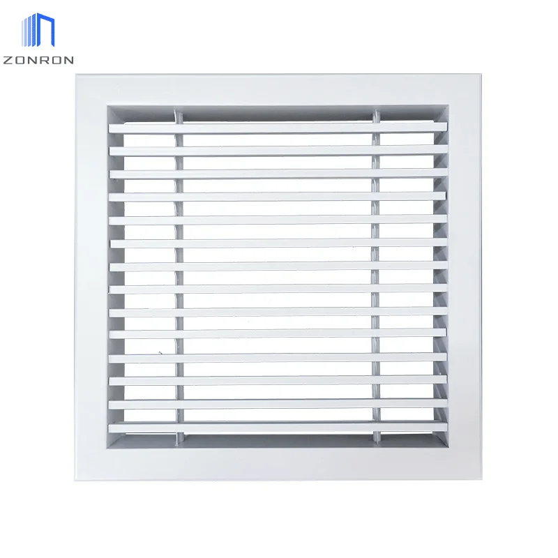 Zonron Powder Coating Aluminum Outdoor Shutter Louvers plantation shutters Rain shutter can be opened